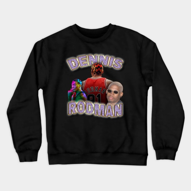 Dennis Vibes Crewneck Sweatshirt by MadebyAkilah